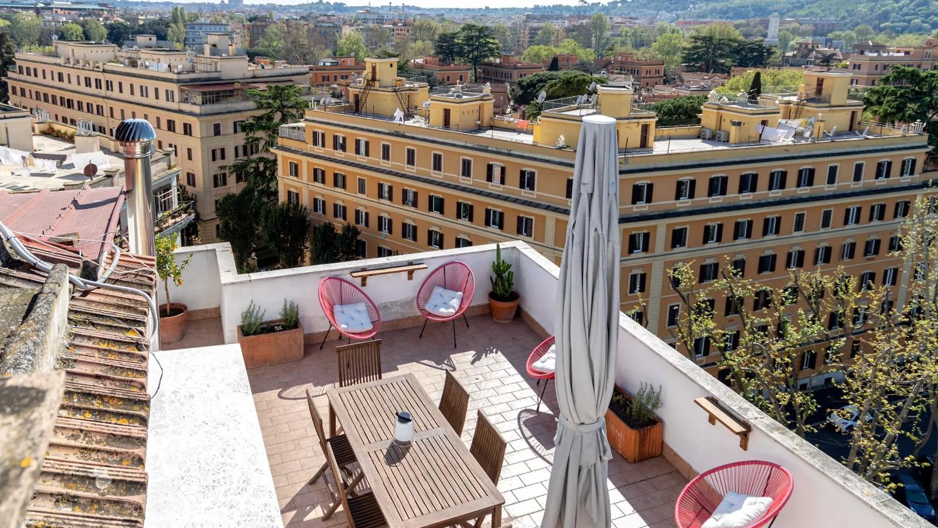 公寓 Terrazza Donatello - Rome'S Skyview Loft公寓 意大利